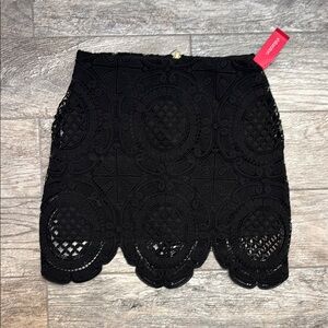 NWT Black Lace Skirt